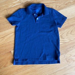 Crewcuts Everyday Kid’s Pique Polo, Navy 6-7 EUC